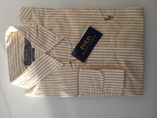 POLO RALPH LAUREN CAMICIA COTONE UOMO TG M MAN SHIRT VINTAGE CASUAL MANICA LUNGA