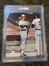 Robin Yount Milwaukee Brewers Signed Original Type 1 Photo By Jon Hotter PSA