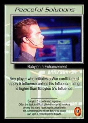 Peaceful Solutions - The Shadows - Babylon 5