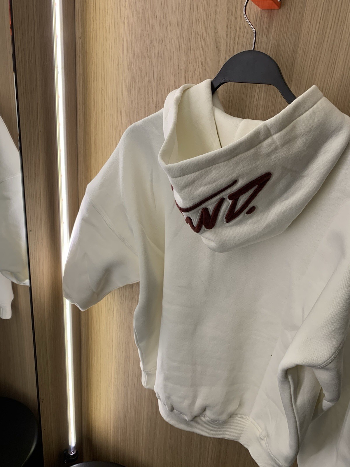 White Hoodies Men’s M Hooded Sweatshirt Long Sleeve Graphic Print