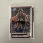 2025-26 Panini Donruss Raven Johnson South Carolina Gamecocks Auto #62  P1st