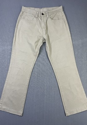 LEVIS 525 W30 L32 Loose Straight Herren Mid Rise Khaki Stretch