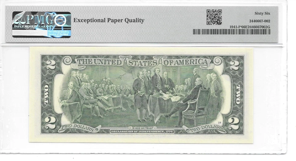2017A* MINNEAPOLIS STAR $2 FRN PMG 66 EPQ Gem Uncirculated (1st Print Release) - Image 4 of 4