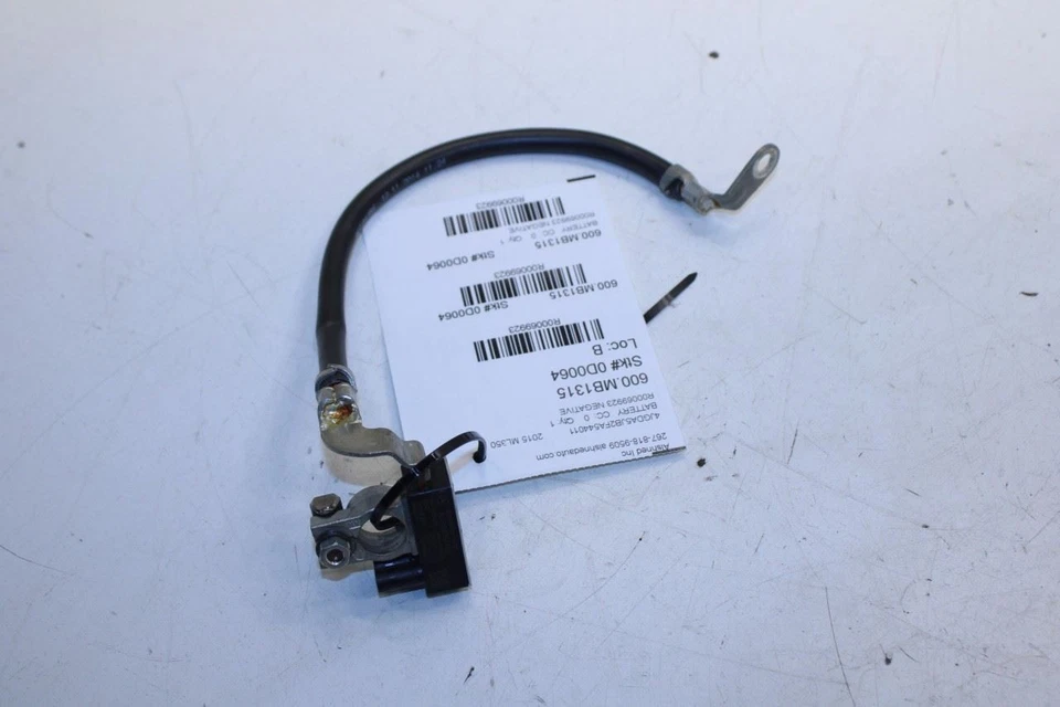 Cable de batería negativo Mercedes-Benz ML350 2015 1669052102 OEM Foto 4 de 4