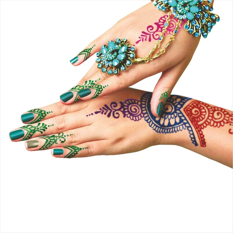 Cono de color clásico Neha (paquete de 12) - 25G en cada cono - multicolor Foto 4 de 4