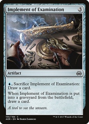 Implement Of Examination | #156 | AER | MTG | Regular | LP