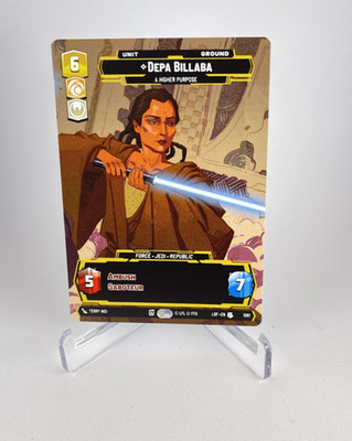 Depa Billaba (1061) - Star Wars Unlimited LOF - [PRESTIGE]