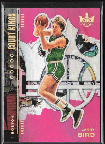 Larry Bird 2025-26 Panini Court Kings #88 Base Pink /99