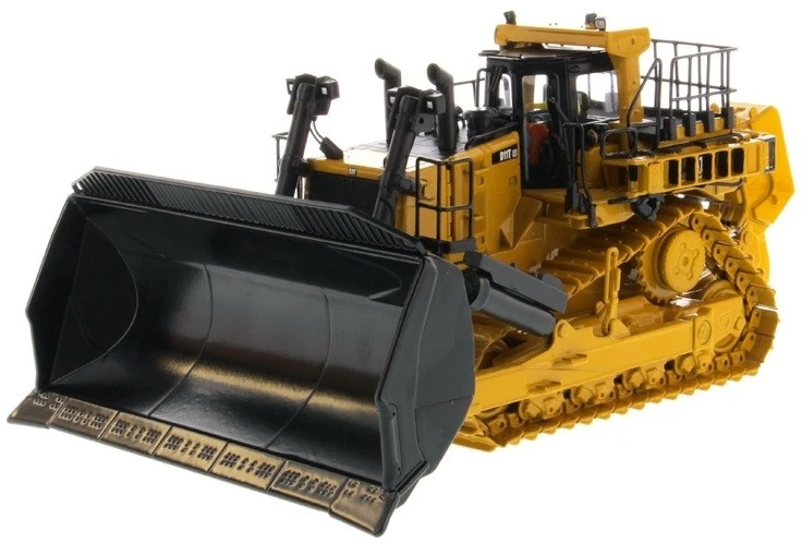 Machines de construction miniatures engins de chantier noirs
