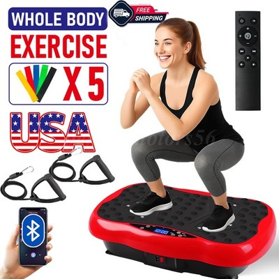 Vibration Platform Plate Whole Body Exercise Fitness Massager Slim Machine