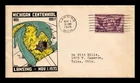 Dr Jim Stamps Scott 775 Michigan Centenary Torkel Gundel Cachet First Day Cover