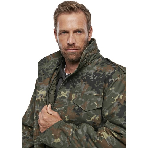 Brandit M-65 Field Jacket Winter Jacket Anorak Hood Collar Army Water-Repellent - Picture 69 of 71
