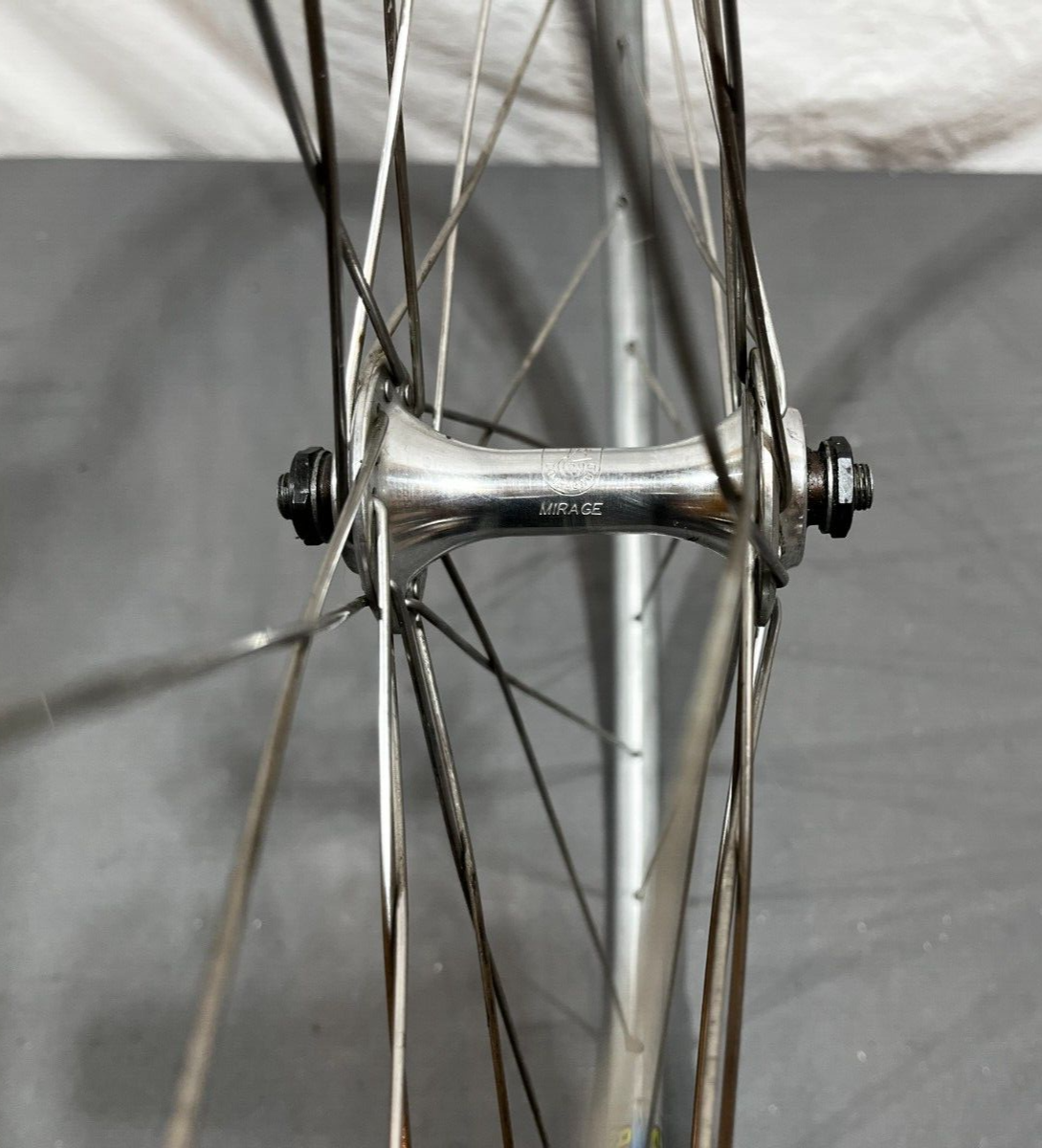 Ambrosio Balance 32-Spoke Silver Aluminum 700C Front Wheel