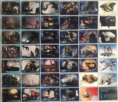 Alien vs Predator Movie Base Card Set 90 Cards | eBay
