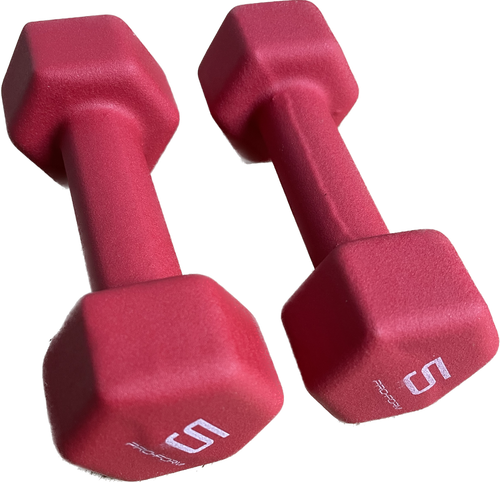 Genuine Proform Fitness Anti-Slip 3LB~8LB Neoprene Dumbbell Sets Hand Weights - Picture 6 of 7