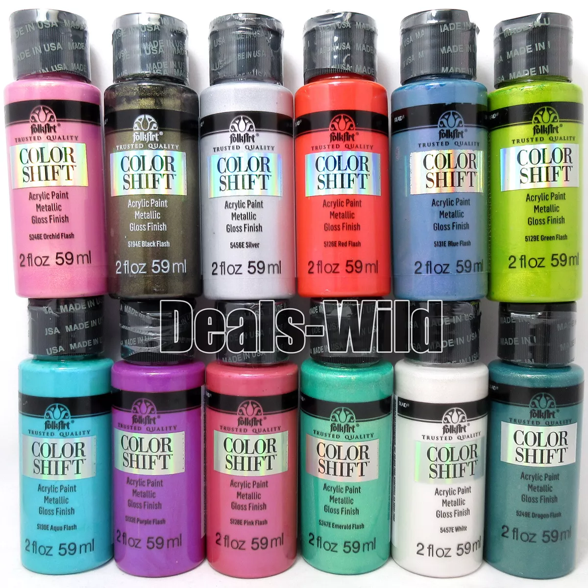 Folkart Color Shift Paint Set 4/Pkg, 1 count - Ralphs