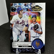 2022 Topps Gold Label Base Class 3 #70 Jacob deGrom - New York Mets