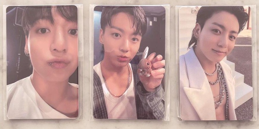 BTS JUNGKOOK GOLDEN weverse SHOP SPECIAL POB PVC OFFICIAL PHOTO