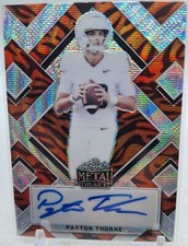 Payton Thorne 2022 Leaf Metal Draft 🐅 Tiger Wave Autograph #4/5  #BA-PT1  