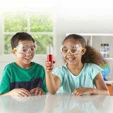 hand2mind CHILDRENS KIDS Protective GOGGLES CLEAR Anti Flu RX FREE FAST USA SHIP