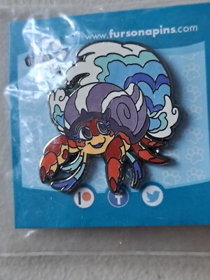 Fursona Pins July 2023 Patreon Ultimate Exclusive #1613 Water Cancer