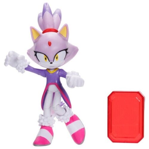 Sonic the Hedgehog Blaze Jakks Pacific 4" Actionfigur Wave 14 selten - Bild 2 von 3