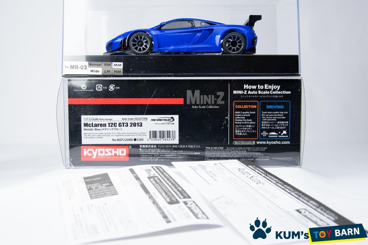 Kyosho Mini-z Body ASC McLaren 12C GT3 2013 MZP226MB | eBay Kyosho Mini-z Body ASC McLaren 12C GT3 2013 MZP226MB | eBay