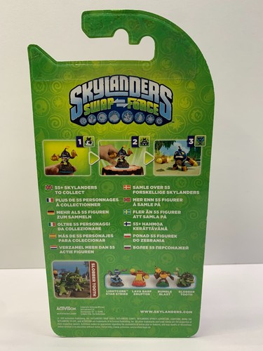 SKYLANDERS SWAP FORCE SLOBBER TOOTH - NUOVO SIGILLATO NEW SEALED ACTIVISION - Imagen 3 de 7
