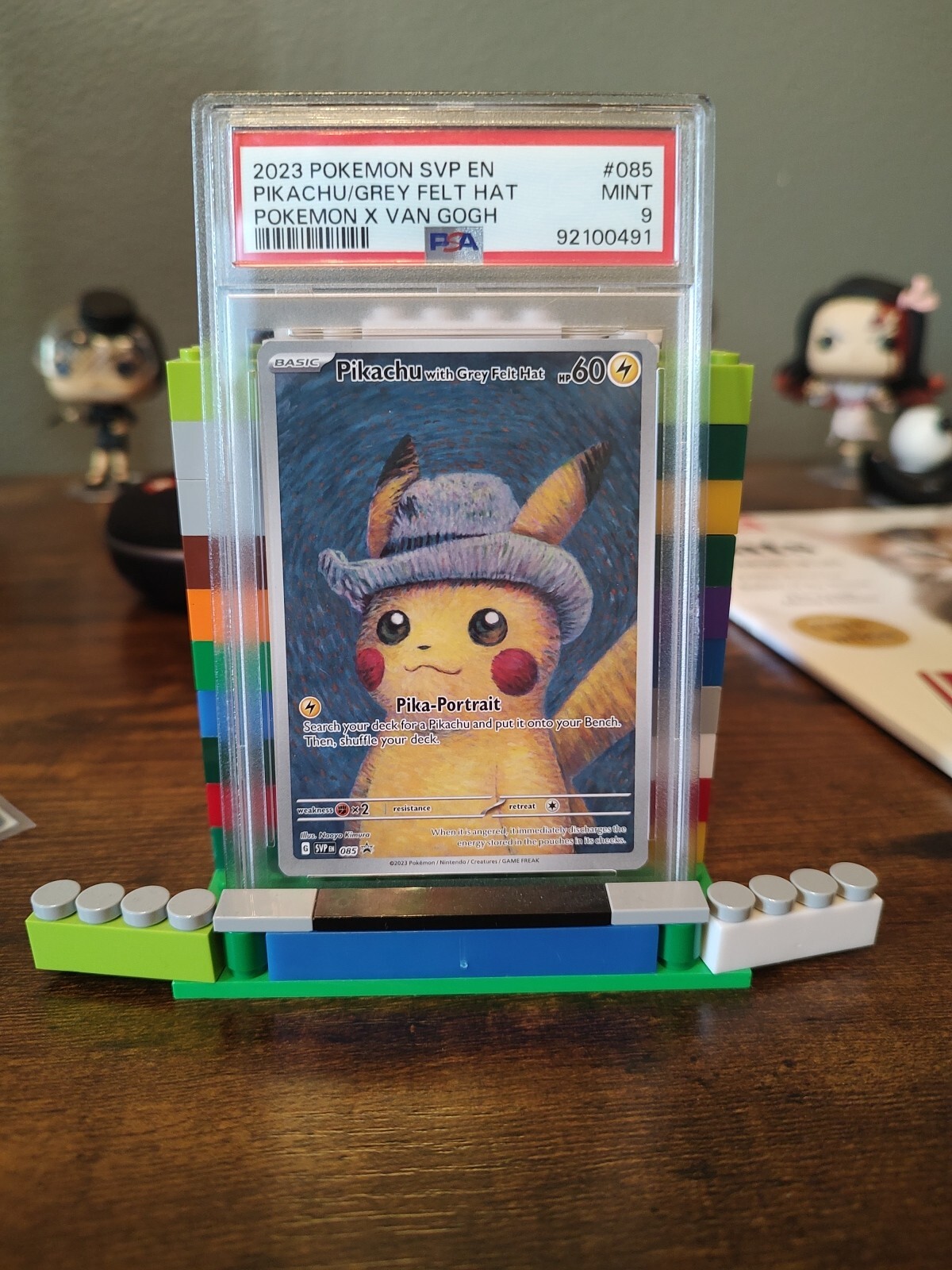 Pikachu with Gray Felt Hat (HP60)