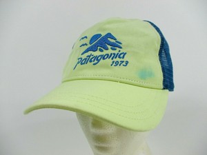 yellow patagonia hat