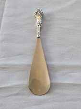 ORNATE STERLING SILVER HANDLE SHOE HORN