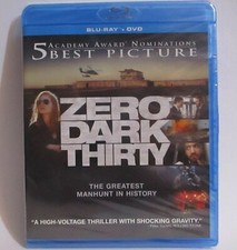 New Zero Dark Thirty 2 Disc Blu-Ray DVD 2013 Jessica Chastain Jason Clarke