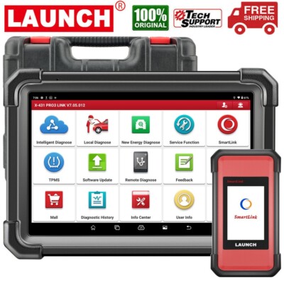 Launch X431 PRO3S+HDIII Profi KFZ OBD2 Diagnosegerät Keay Programier PKW LKW 24V