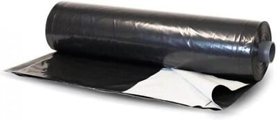 Farm Plastic Supply - Silage Tarp 8 mil Black/White Plastic Sheeting