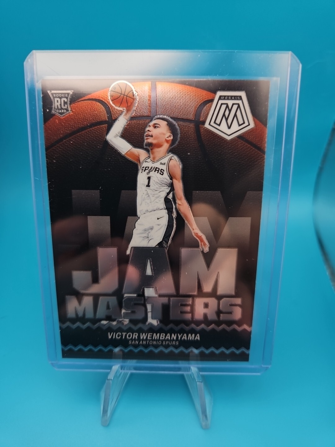 VICTOR WEMBANYAMA - 2023-24 Panini Mosaic Jam Masters #3 ROOKIE INSERT