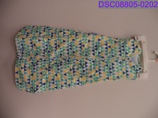GroBag The Original Baby Sleep Bag Blue Green Yellow Triangle 0-6 Months