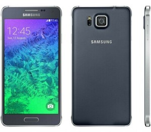 A Grade Samsung Galaxy Alpha 32GB Fingerprint NFC entsperrt Handy - grau