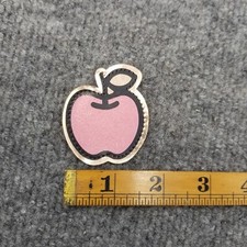 Pink Apple Patch Small