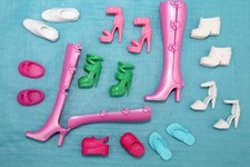 BARBIE SCHUHE -60- STIEFEL HIGHHEELS PUMPS SNEAKER SANDALEN BALLERINA SCHLAPPEN