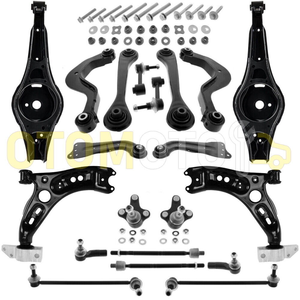 Kit triangle de suspension en acier forgé pour VW Golf 6 avec rotules de train