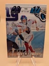 2023 Prestige Football DANIEL JONES Any Given Sunday Insert card #AGS-7 Giants