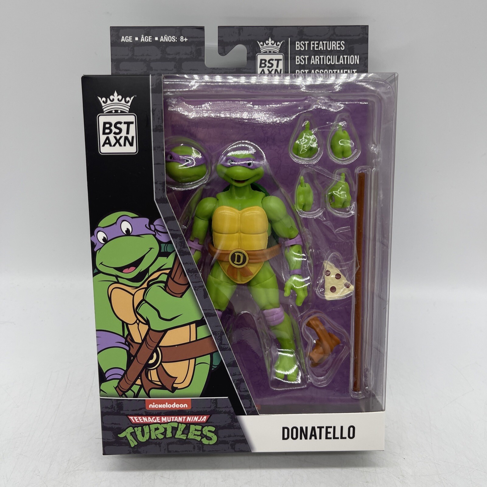 TMNT - Teenage Mutant Ninja Turtles - BST AXN Action Figure - Donatello