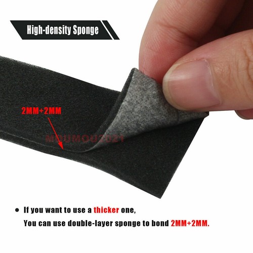 2mm Self-Adhesive Film Camera Repair Light Seal Baffle Foam Sponge Sheet 10x20cm - Picture 7 of 12