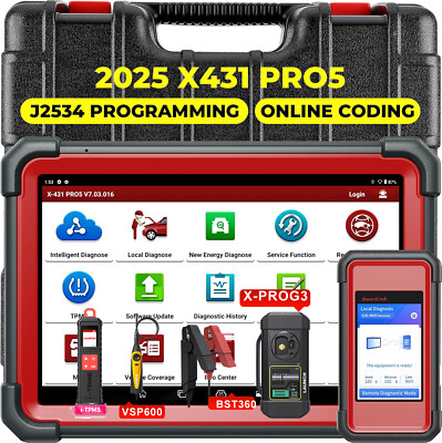 2026 LAUNCH X431 PRO5 PAD V+ X-Prog3 Diagnostic Scanner Programming Key Coding