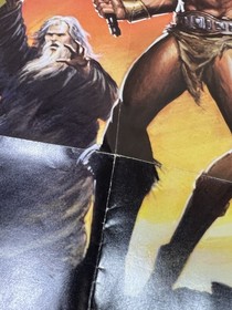 NES Nintendo - Gauntlet Tengen Manual & Poster  Authentic