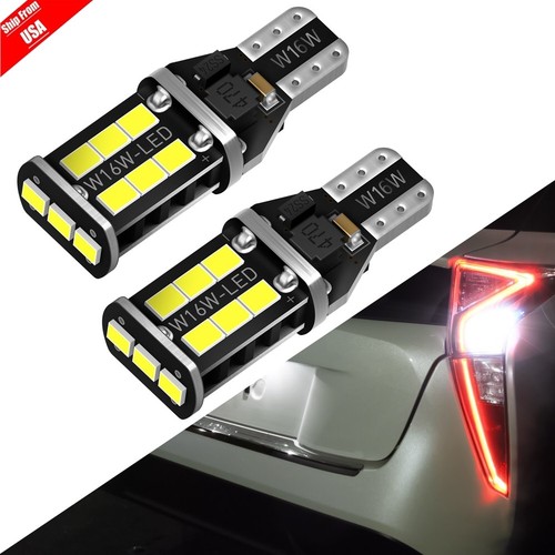 2/3/4x LED Reverse Back Up Light Bulb 921 912 W16W T15 906 916 Super ...