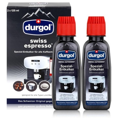 Durgol Swiss Spezial Espresso Entkalker Karton2 Flaschen a 125ml