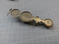 Damaged - Antique Simmons Sovereign Balance Check Weight Coin Scale Rocker