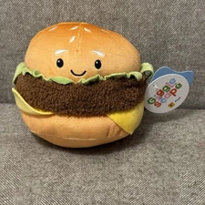 New! Target Gigglescape 5" Cheeseburger Plush Toy, 2025