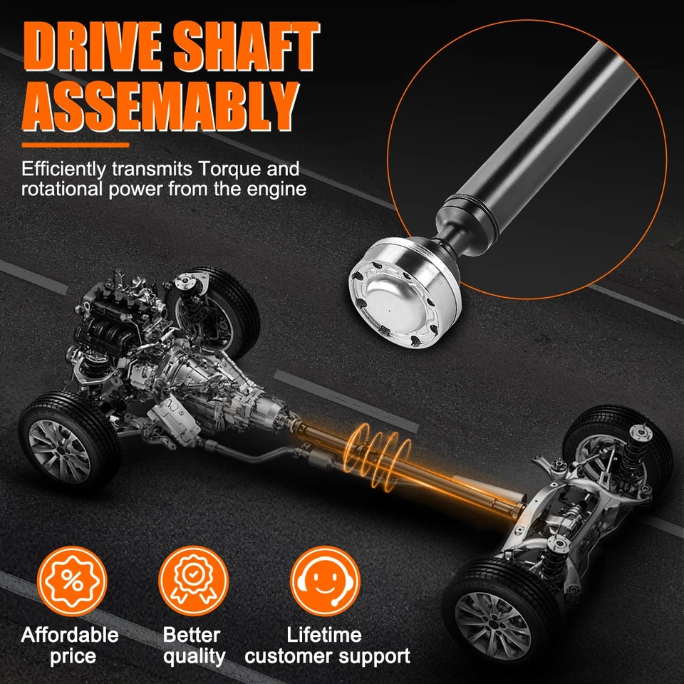 Rear Driveshaft Prop Shaft Assembly for 2015-2019 Dodge Charger RWD V8 5.7L - Изображение 3 из 4